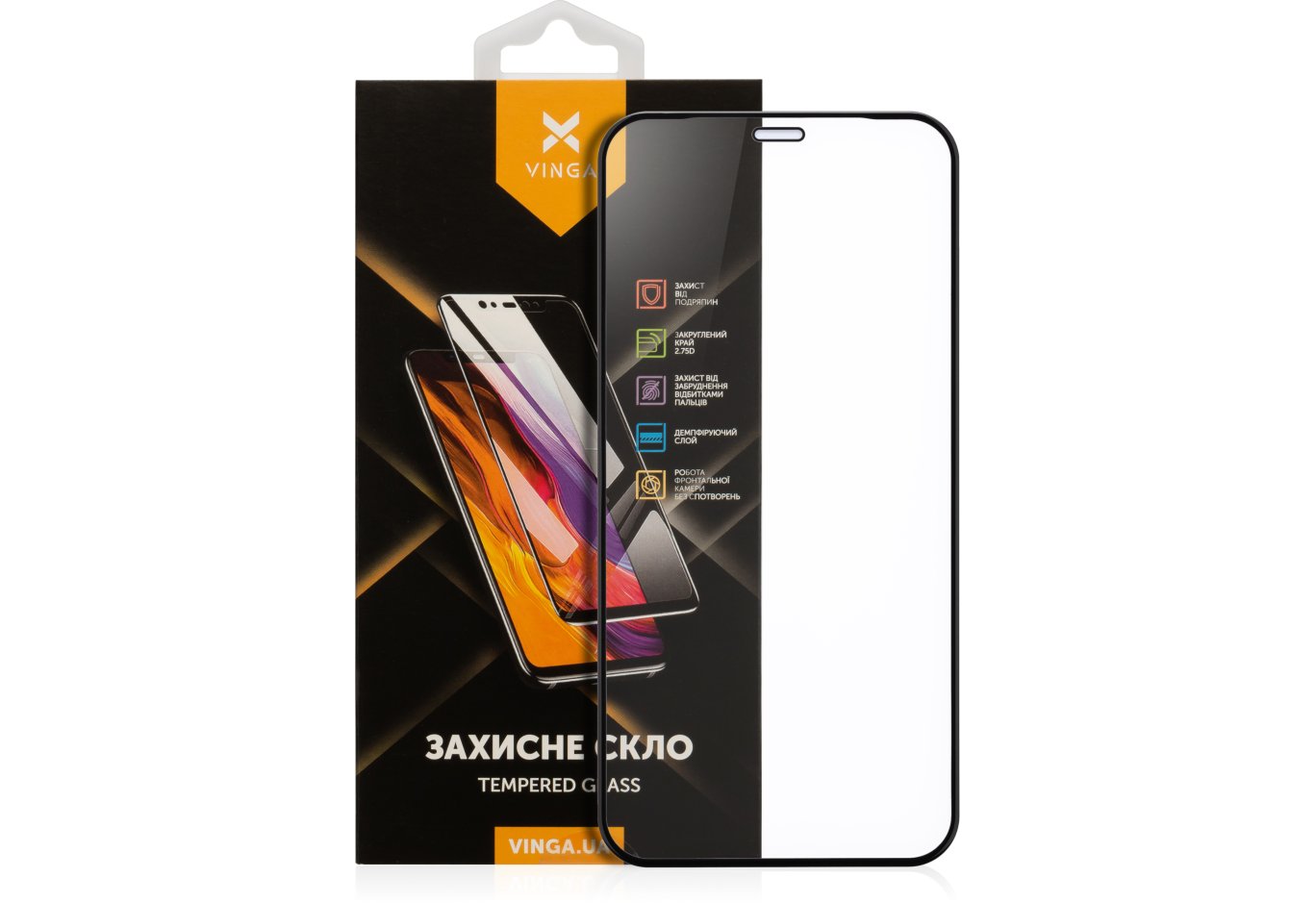 Protective glass Vinga Apple iPhone 12 Mini (VGIP12MI)