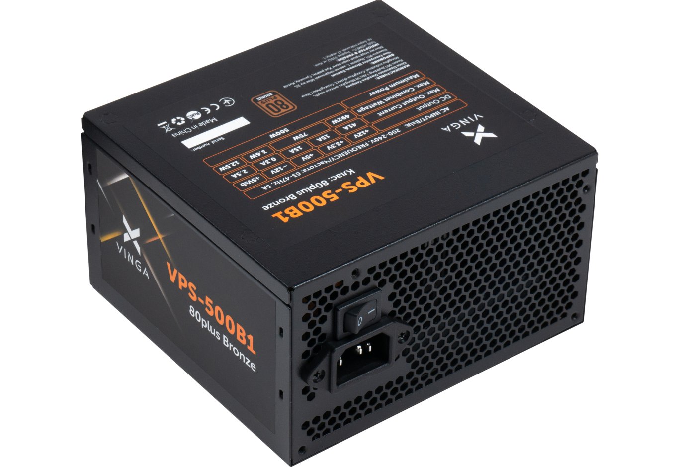 Power supply Vinga 500W (VPS-500B1)