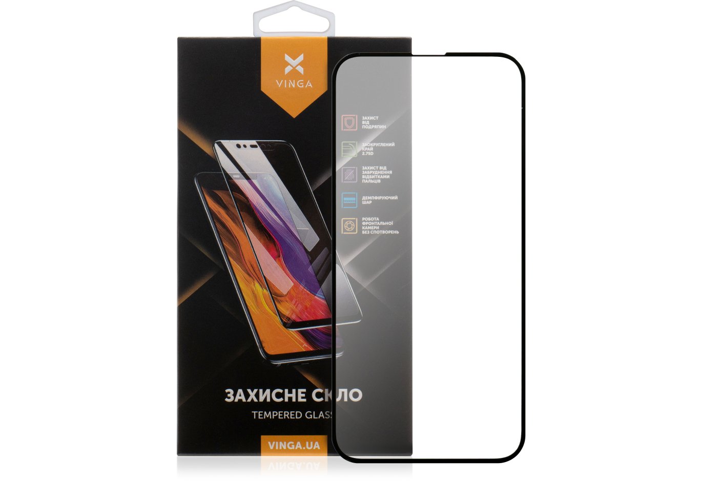 Protective glass Vinga Apple iPhone 16E (VGIP16E)