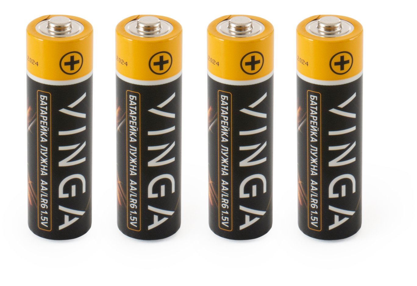 Battery AA LR6 Alkaline 4pcs Blister Vinga (VJABAA4)