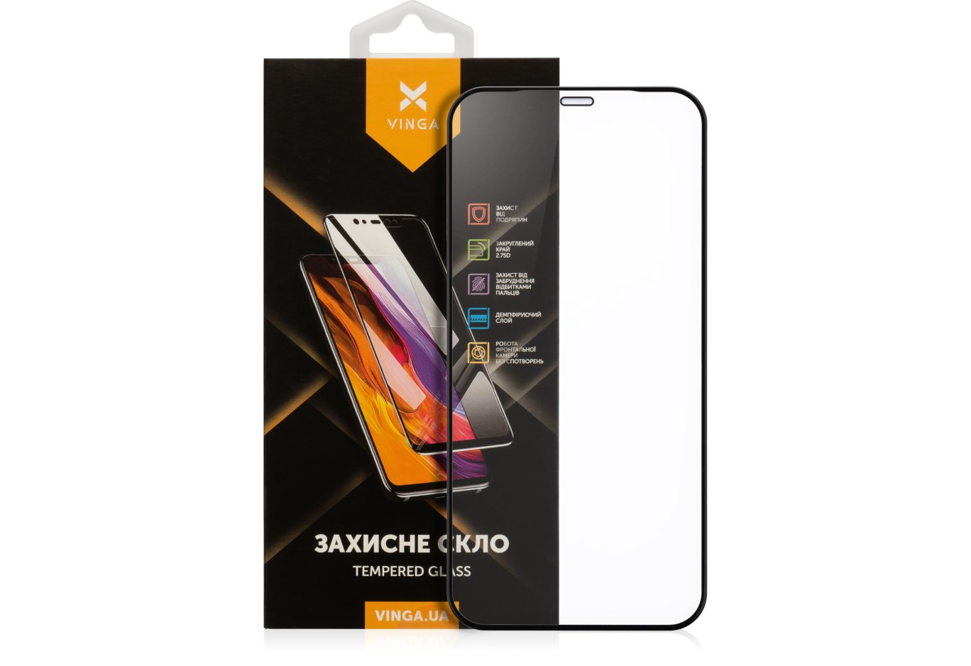 Protective glass Vinga Apple iPhone 12/12 Pro (VGIP12)