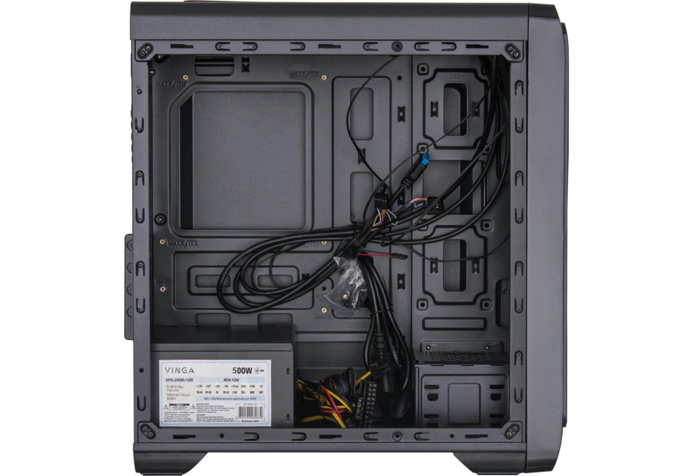 Корпус для ПК Vinga Smart-500W