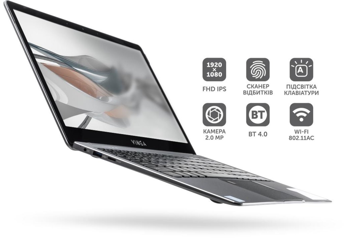 Ноутбук Vinga Iron S140 (S140-P508256G)