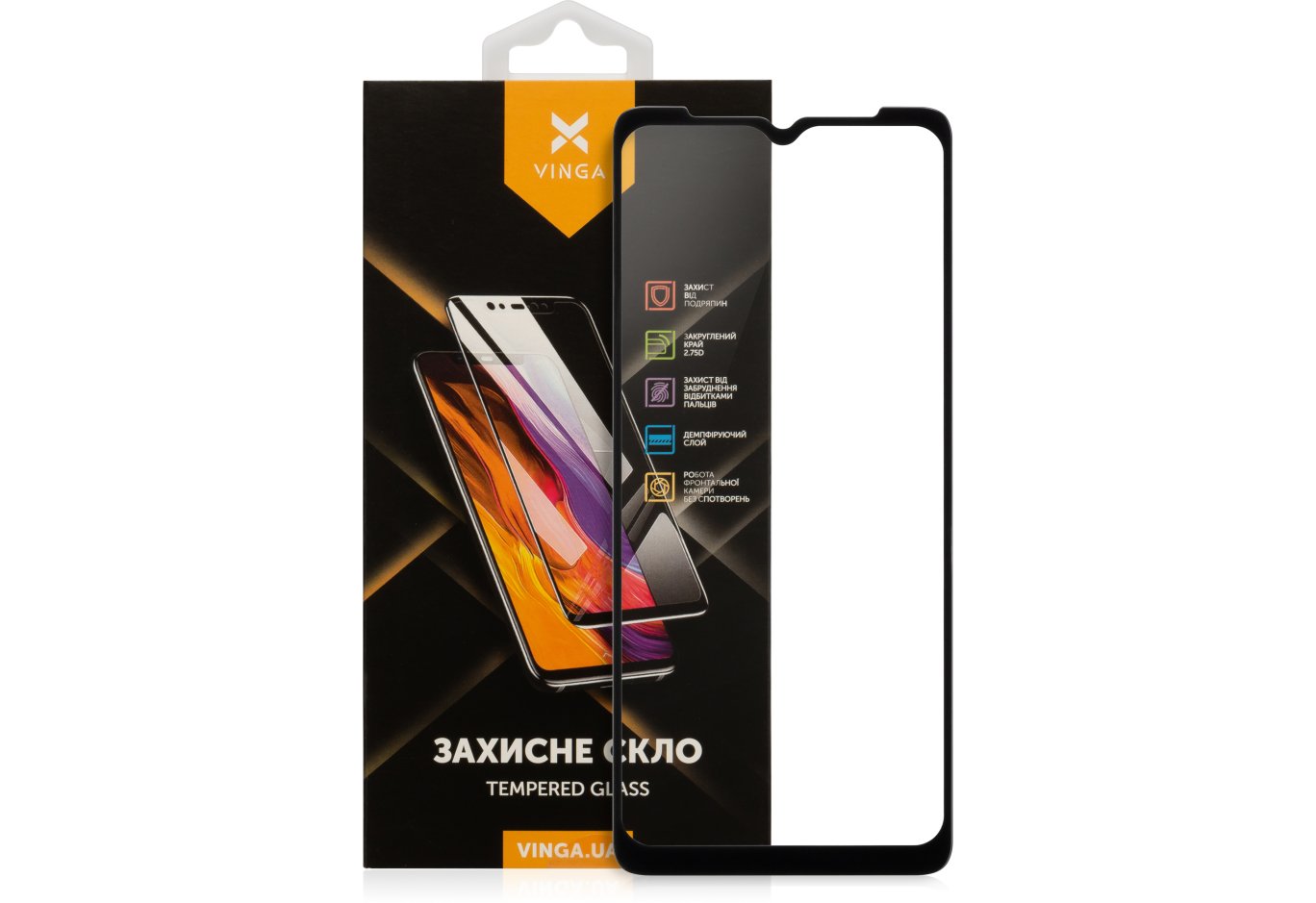 Protective glass Vinga Tecno Pop 4 LTE (VGTP4LTE)