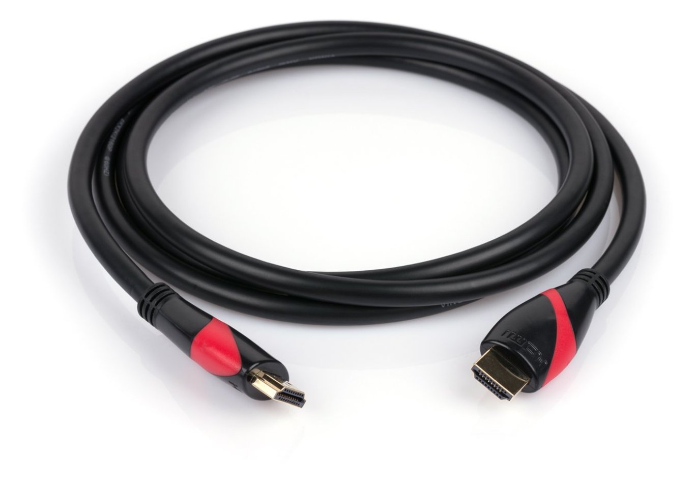 Кабель мультимедійний HDMI M to HDMI M 1.8m Vinga (HDMI02-1.8)