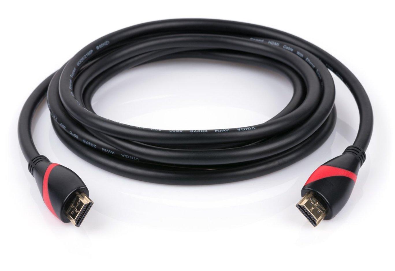 Кабель мультимедійний HDMI M to HDMI M 3.0m Vinga (HDMI02-3.0)