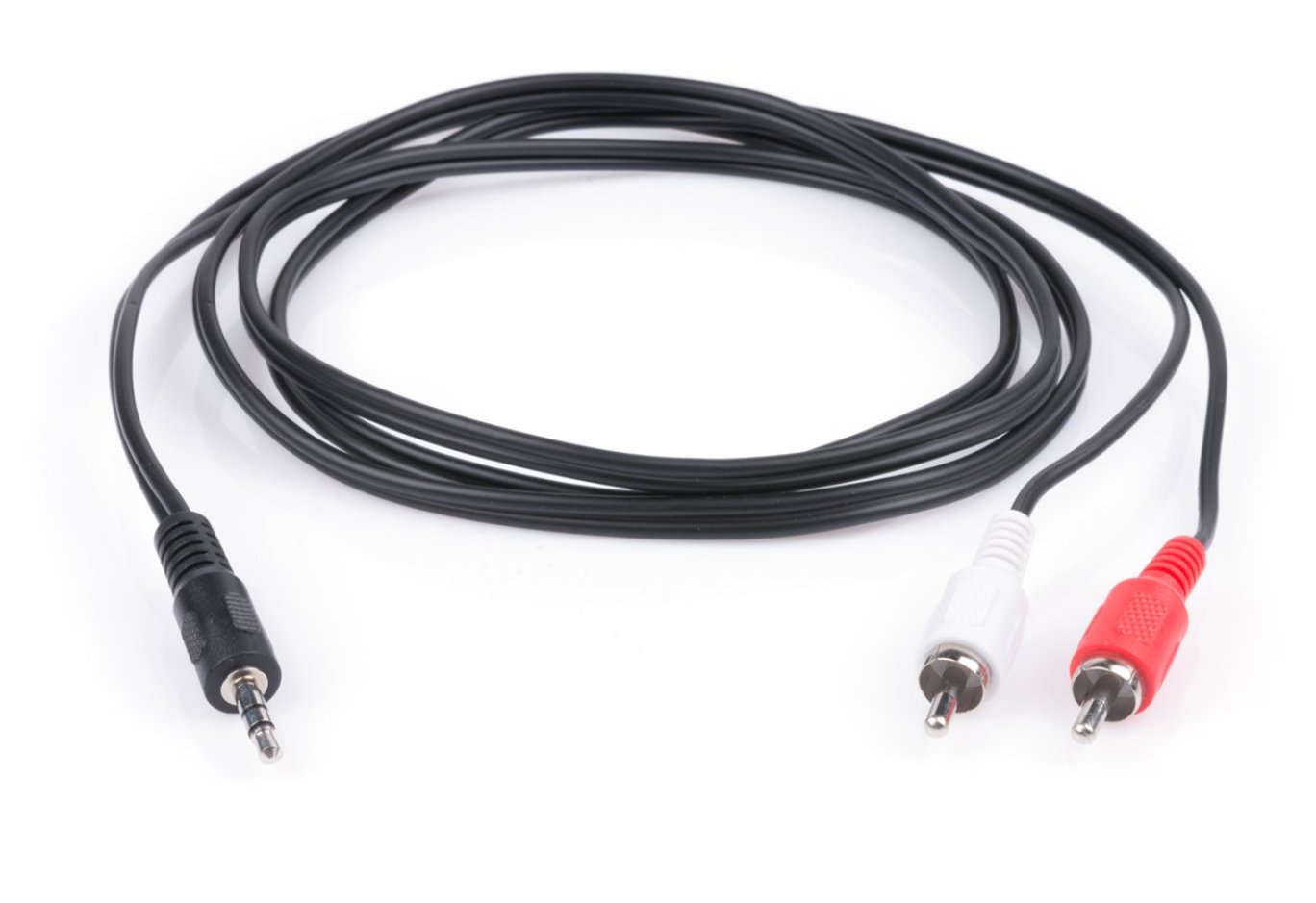 Multimedia cable 3.5mm M to 2xRCA 1.5m Vinga (3.5STM2RCAM01-1.5)