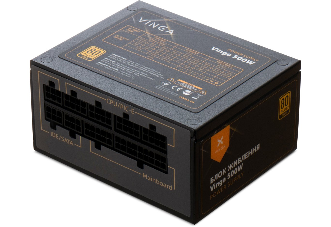 Блок живлення Vinga 500W (SFX-500G)