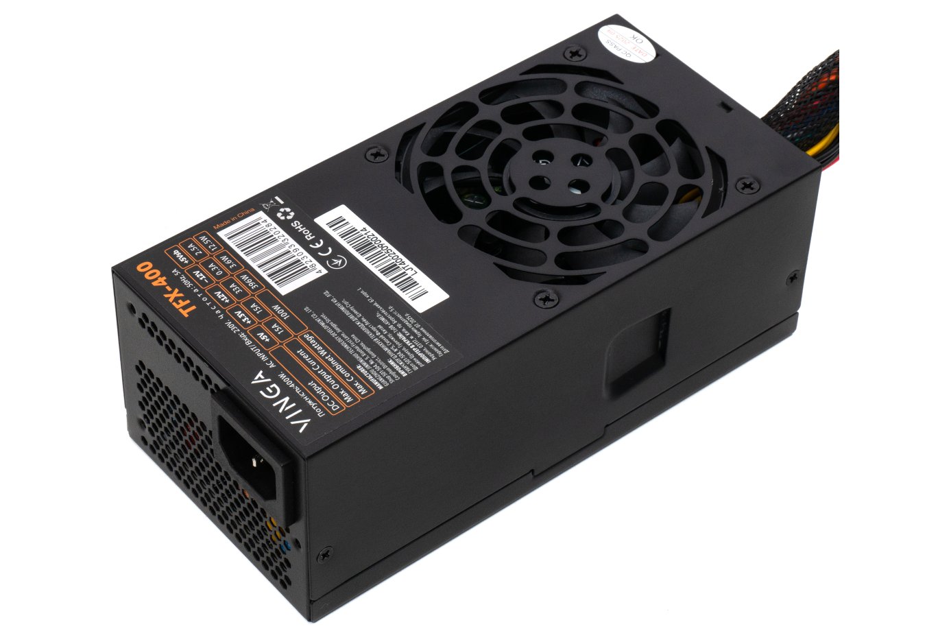 Блок живлення Vinga 400W ОЕМ (TFX-400)
