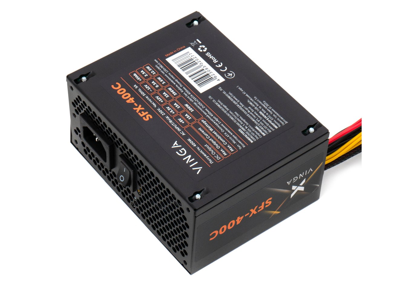 Блок живлення Vinga 400W ОЕМ (SFX-400С)