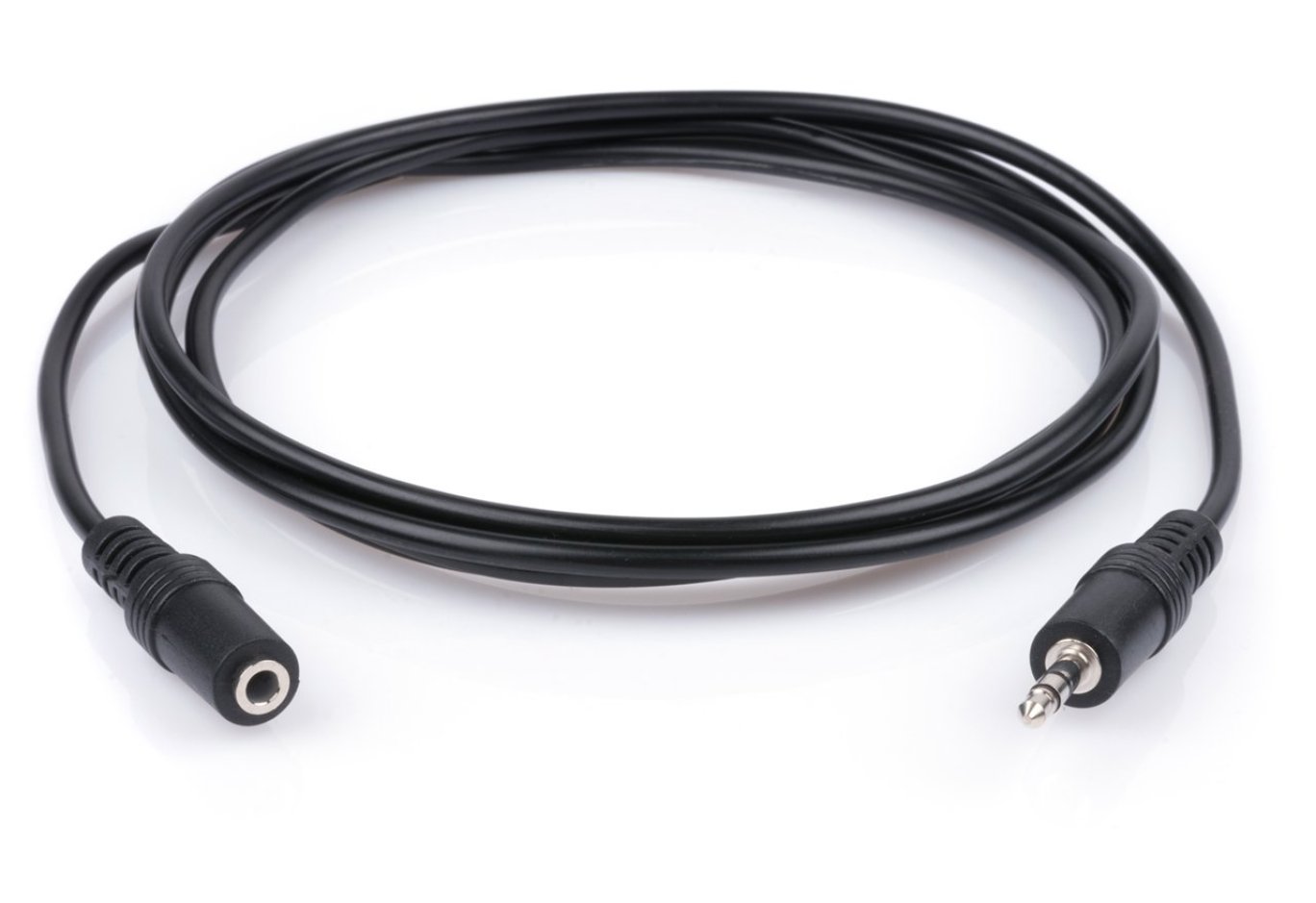 Кабель мультимедійний 3.5mm M to 3.5mm F 1.8m Vinga (3.5STMF01-1.8)