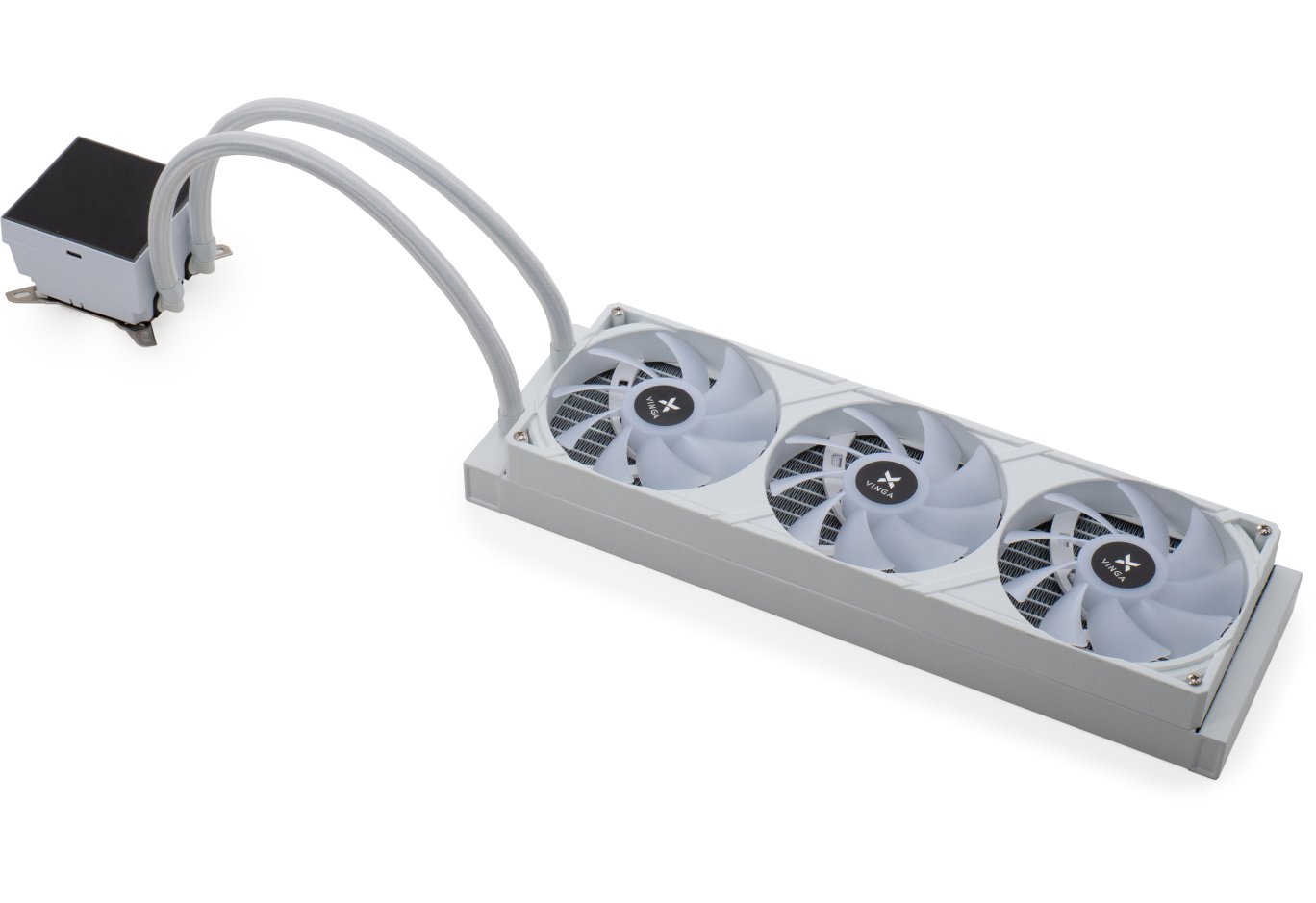 Система рідинного охолодження Vinga Storm White