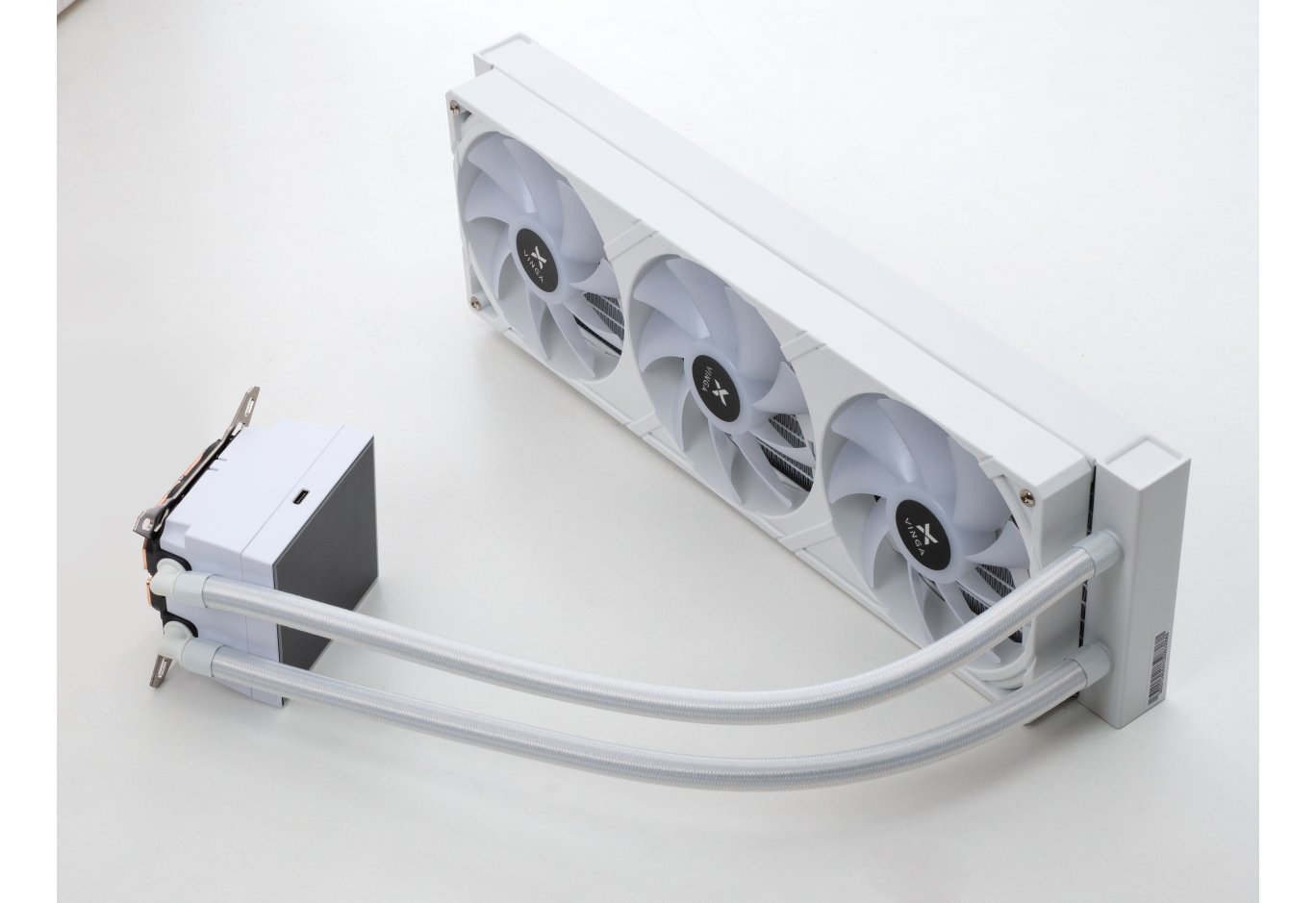 Система рідинного охолодження Vinga Storm White