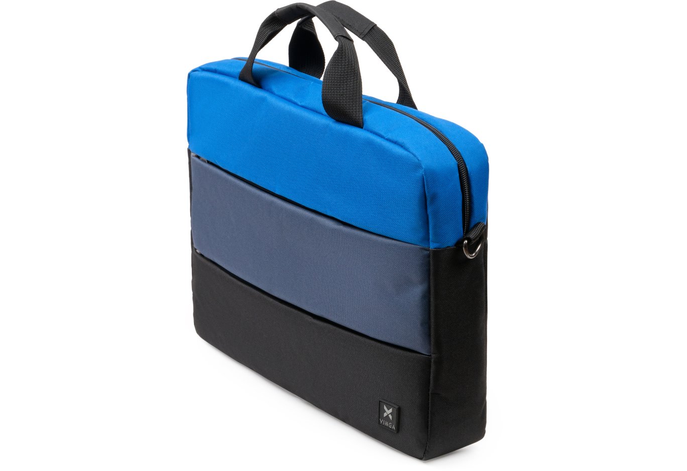 Сумка для ноутбука Vinga 15.6" NB1120 black/blue (NB1120BB)