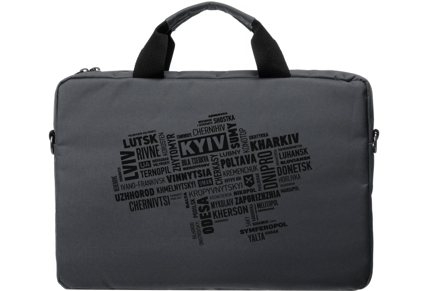 Сумка для ноутбука Vinga 15.6" NB1502 Gray, black print (NB1502UBGY)