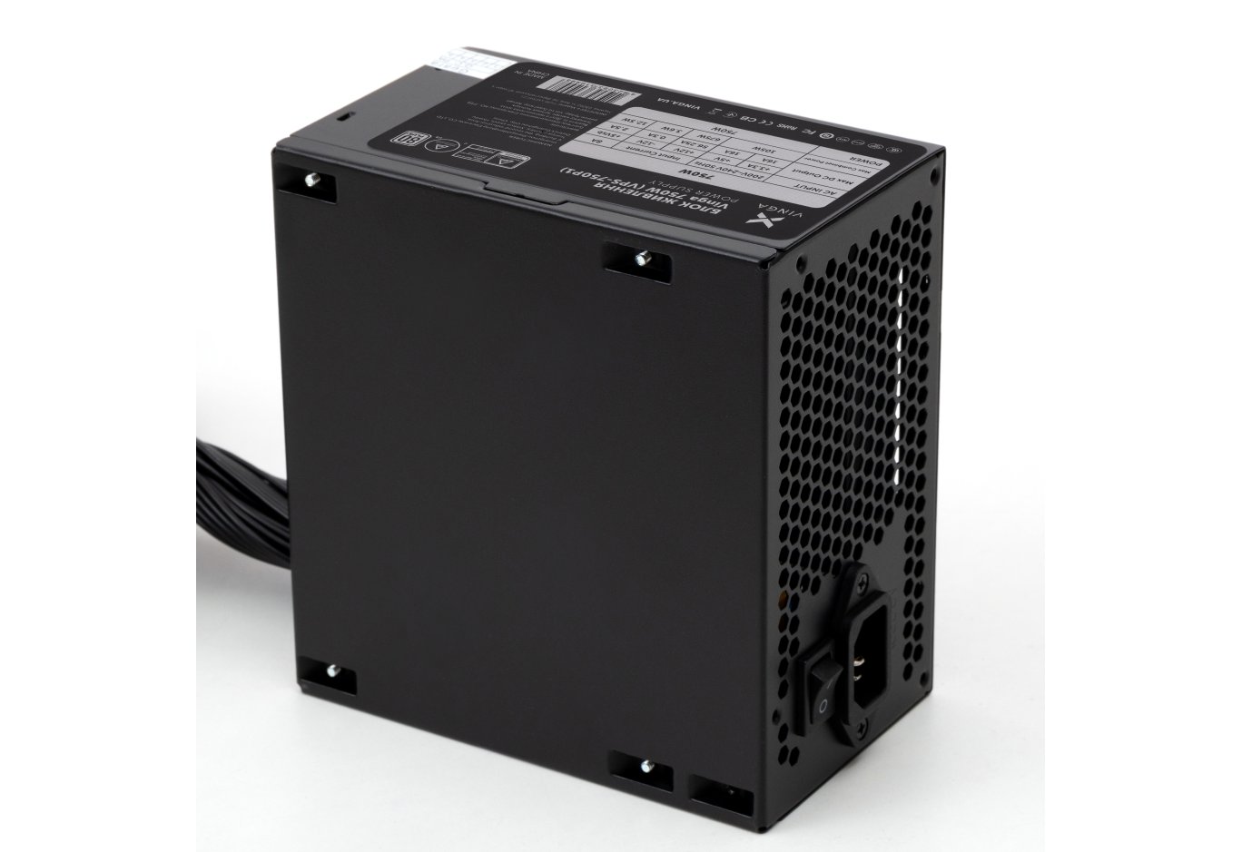 Блок живлення Vinga 750W ОЕМ (VPS-750P1)