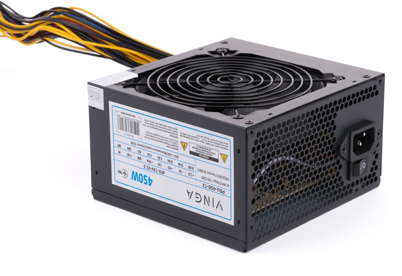 Power supply Vinga 450W ОЕМ (PSU-450-12)