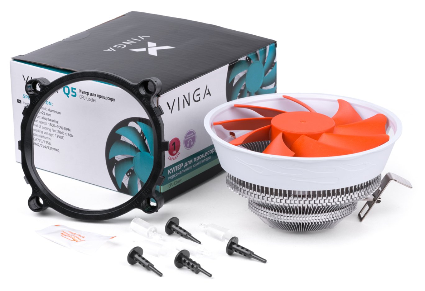 CPU cooler Vinga Q5