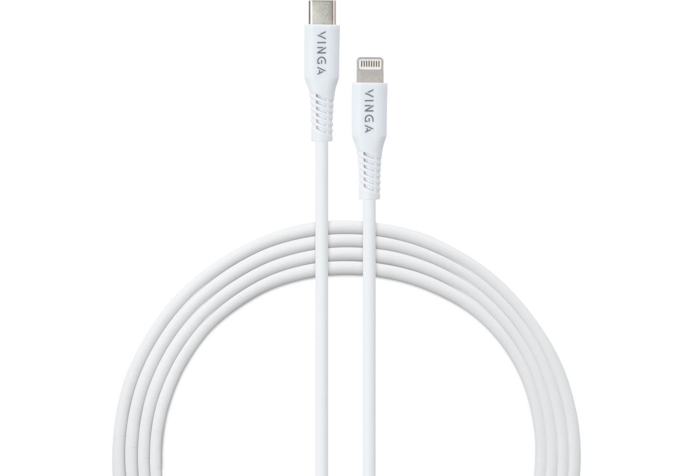 Дата кабель USB-C to Lightning 1.0m 3A 20W TPE Vinga (VCDCCLM231)