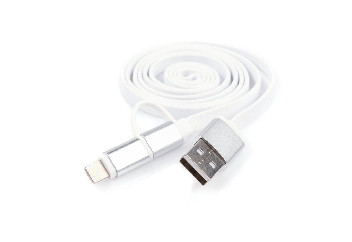 Дата кабель USB 2.0 AM to Micro 5P&Lightning 1.0m Vinga (USBAMMICRO&Lightning-1.0)
