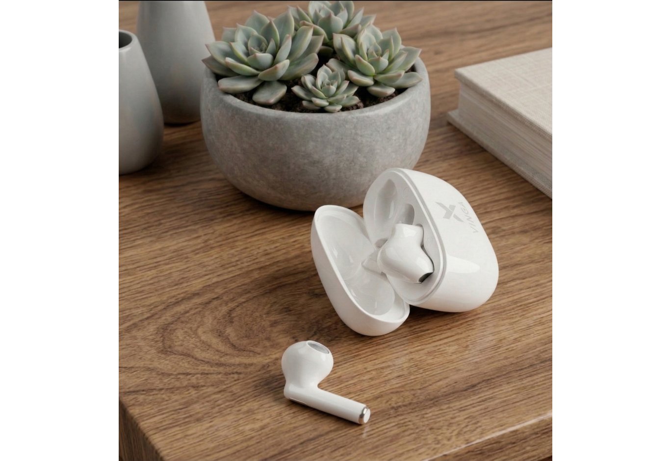 Навушники Vinga HBT065 Bluetooth White (HBT065WT)