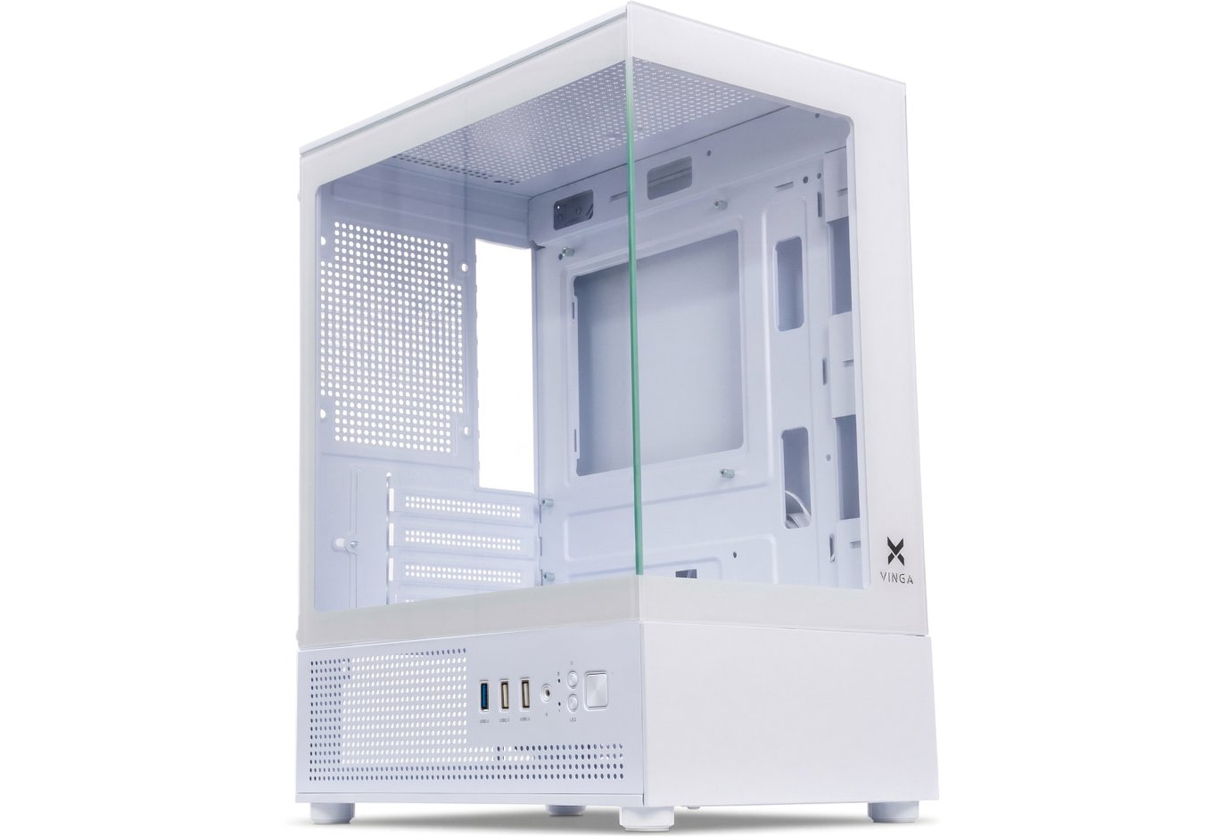 PC Case Vinga Splinter White