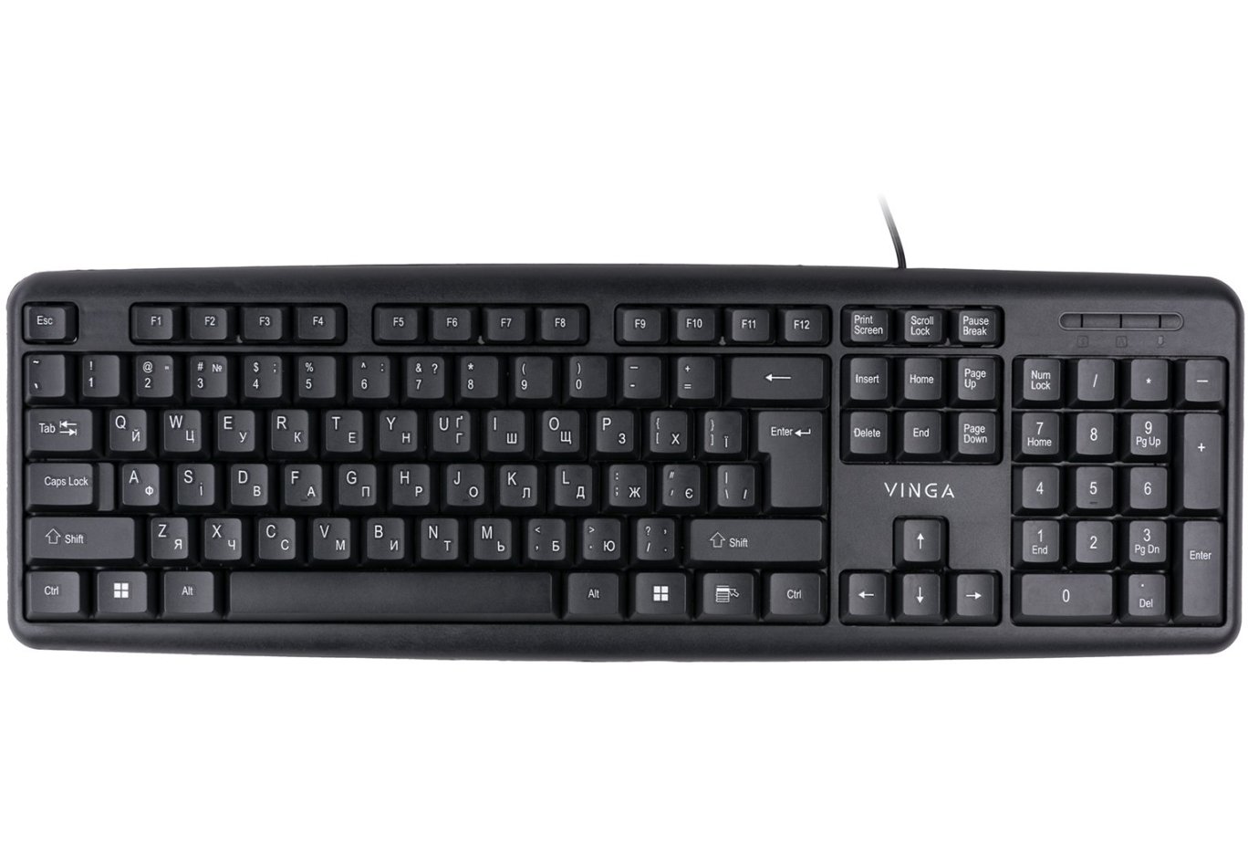 Клавіатура Vinga KB110BK