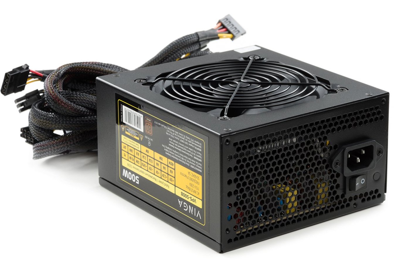 Power supply Vinga 500W (VPS-500B)
