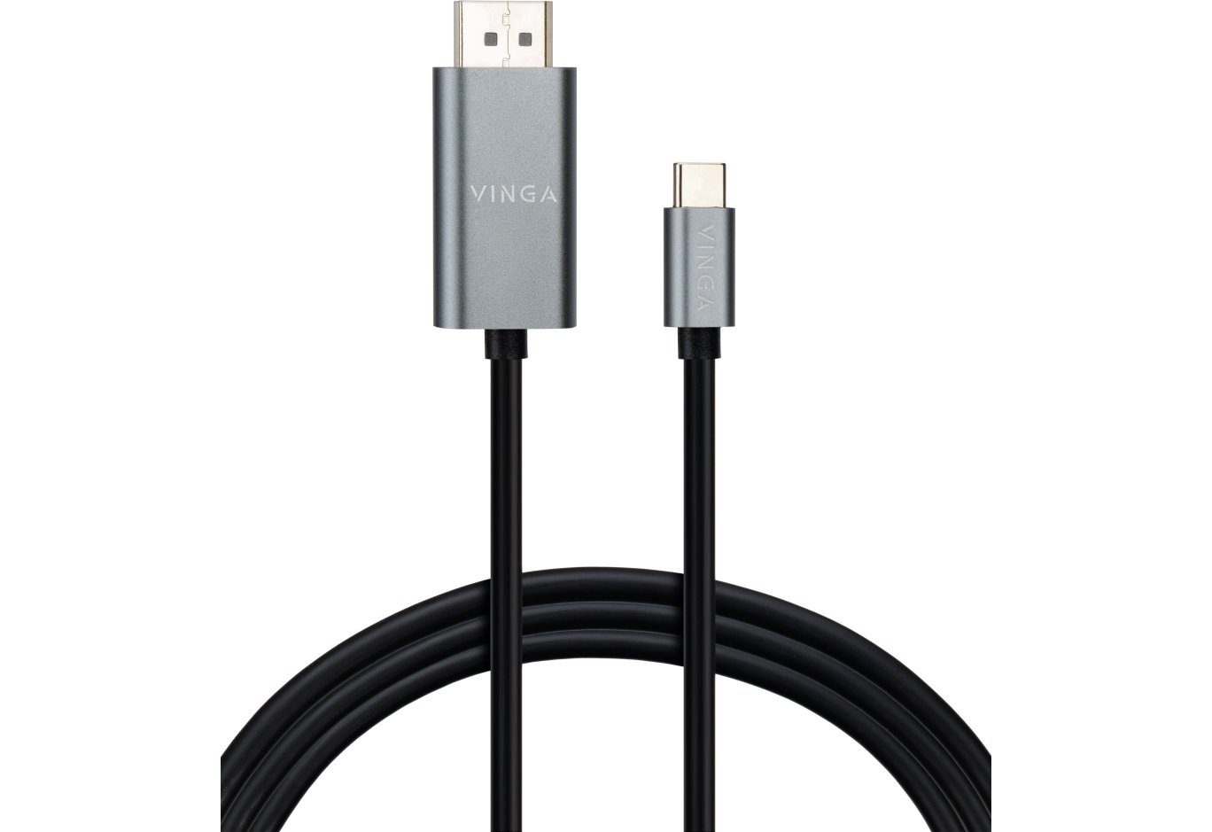 Кабель мультимедійний USB-C to HDMI M 1.5m v2.0 4K60Hz Vinga (VCPVCCH2015)
