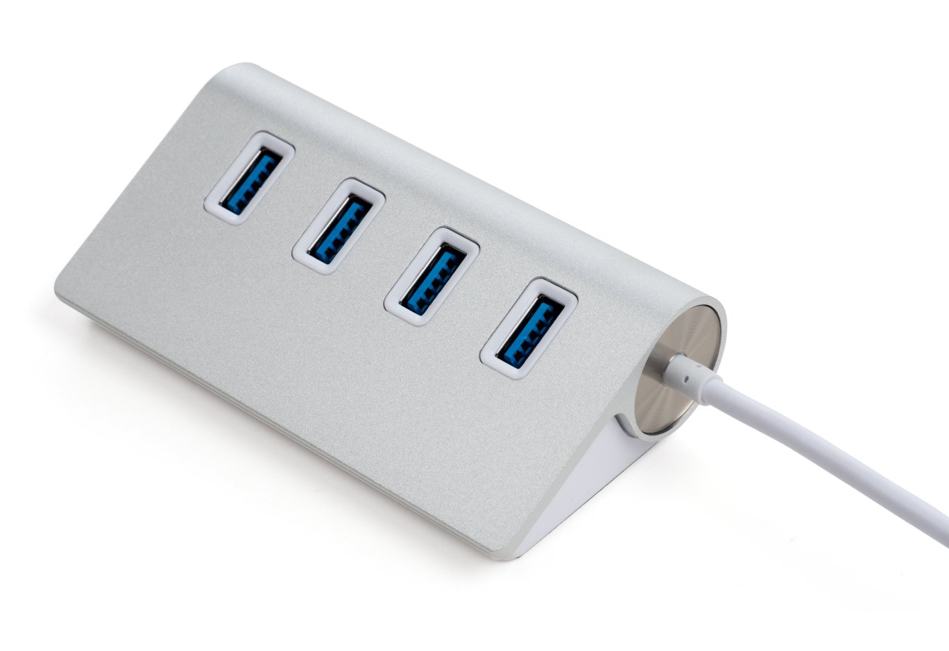 Концентратор Vinga Type-C to 4*USB3.0 1.0m cable aluminium (VCPHCU304)