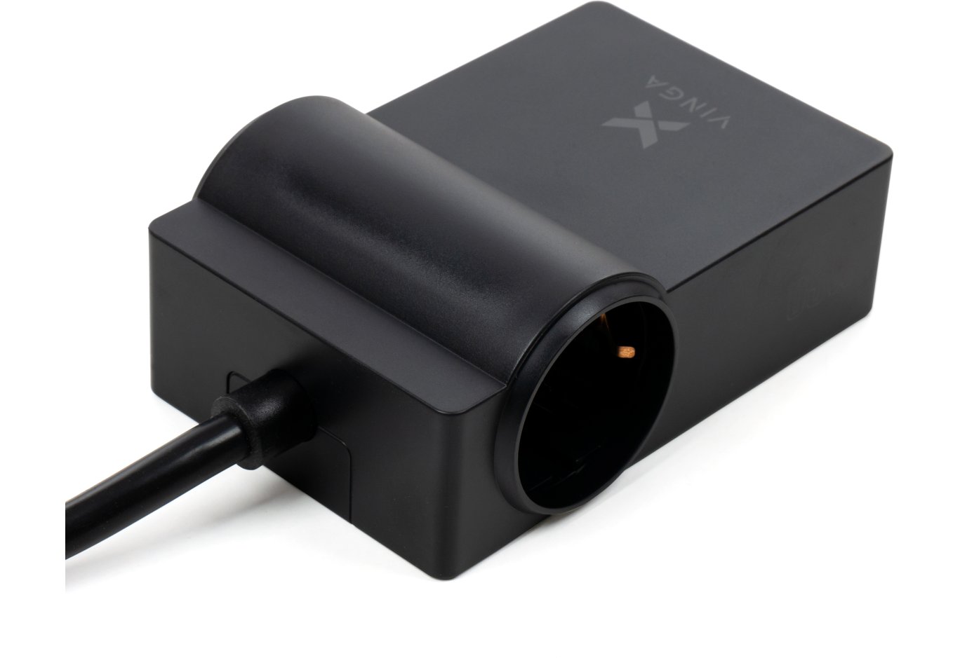 Charger Vinga 65W PD/QC 2xUSB-C+2xUSB-A+2xSchukoF 1.5m CEE7/7 (VCHG2OAC65)