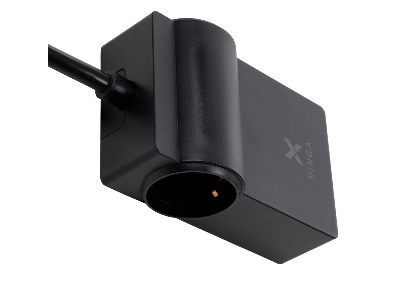 Charger Vinga 65W PD/QC 2xUSB-C+2xUSB-A+2xSchukoF 1.5m CEE7/7 (VCHG2OAC65)