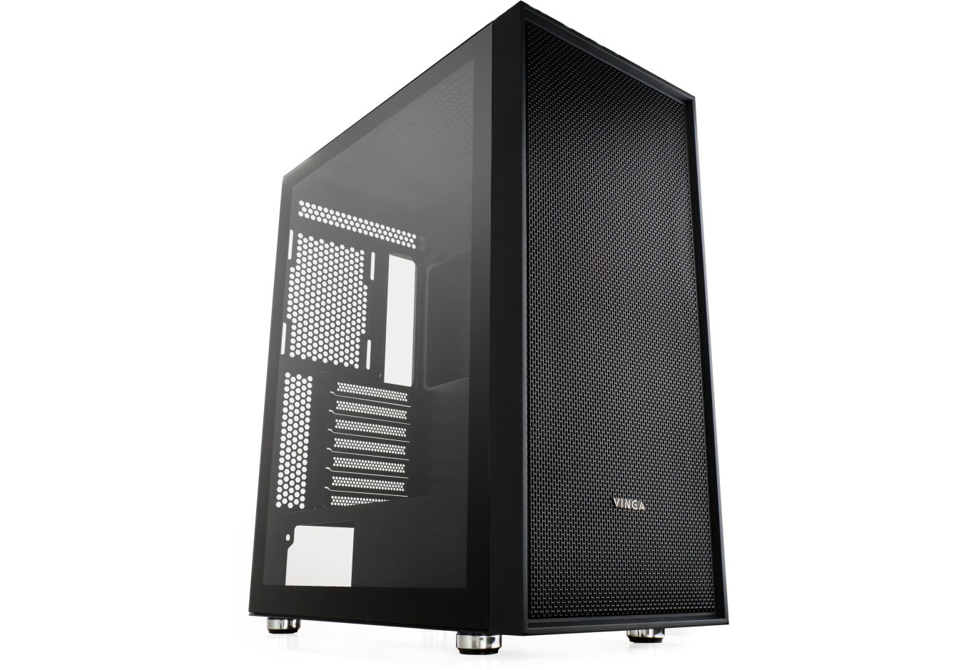 Корпус для ПК Vinga Pillar Black