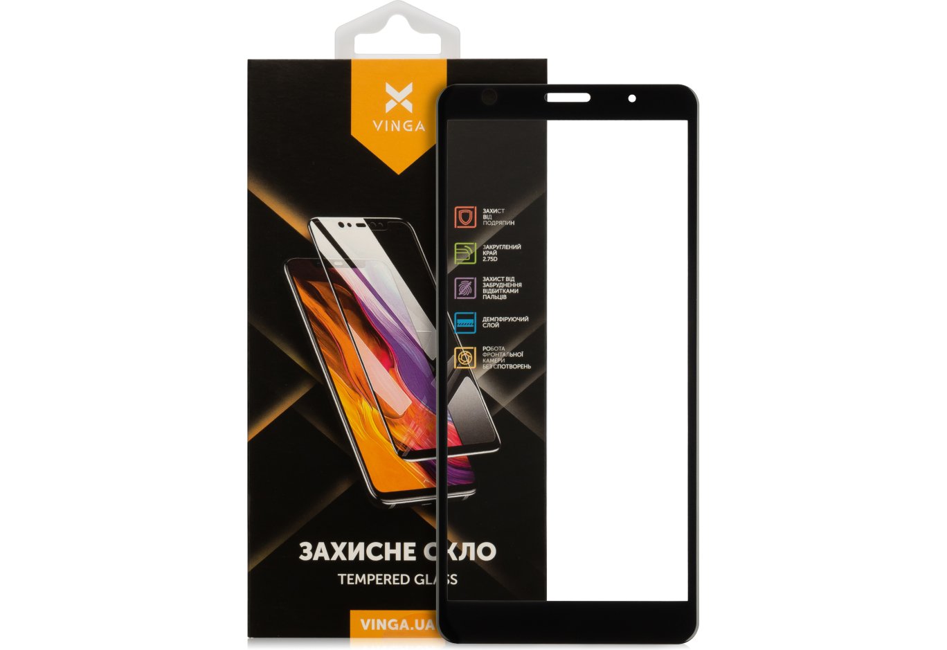 Скло захисне Vinga ZTE BLADE L8 (VGZBL8)