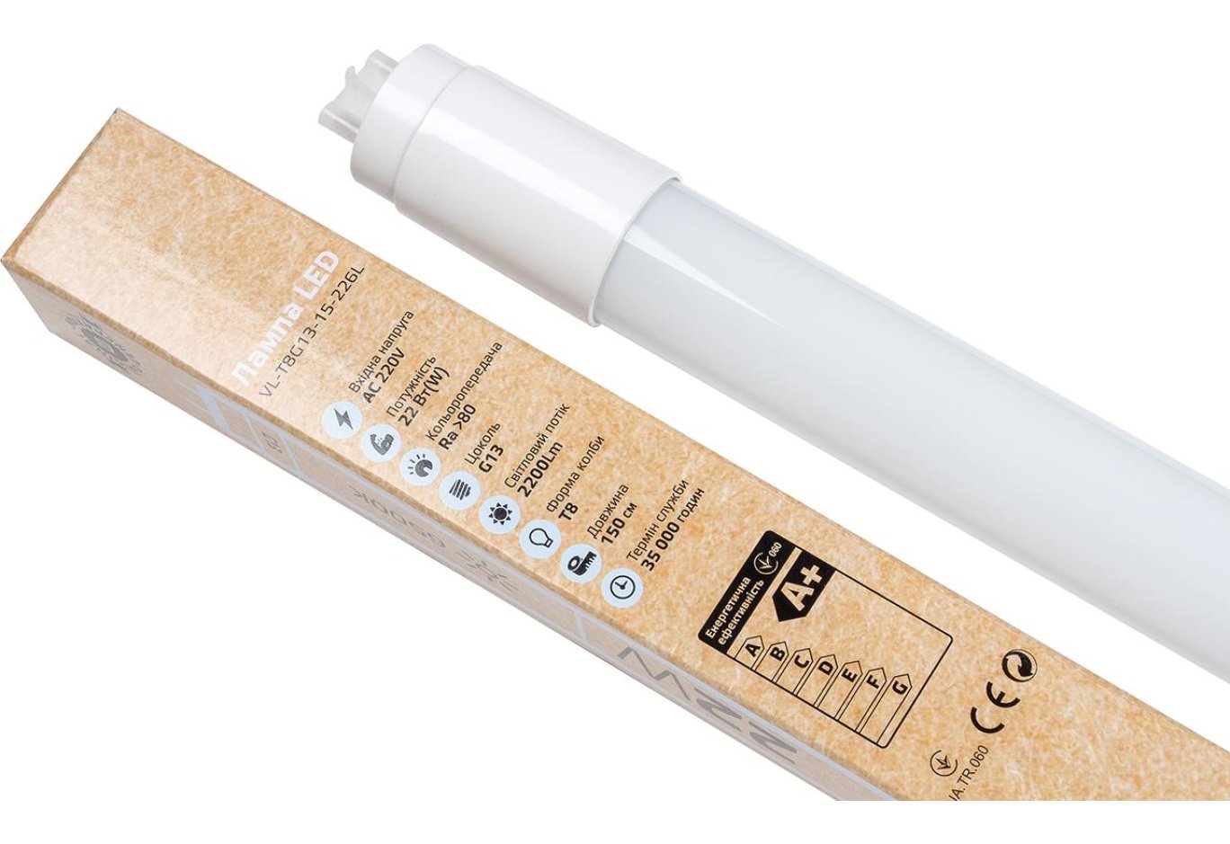 Лампочка Vinga VL-T8G13-15-226L