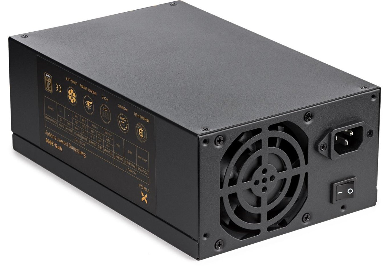 Power supply Vinga 2000W (VPS-2000 Mining edition)