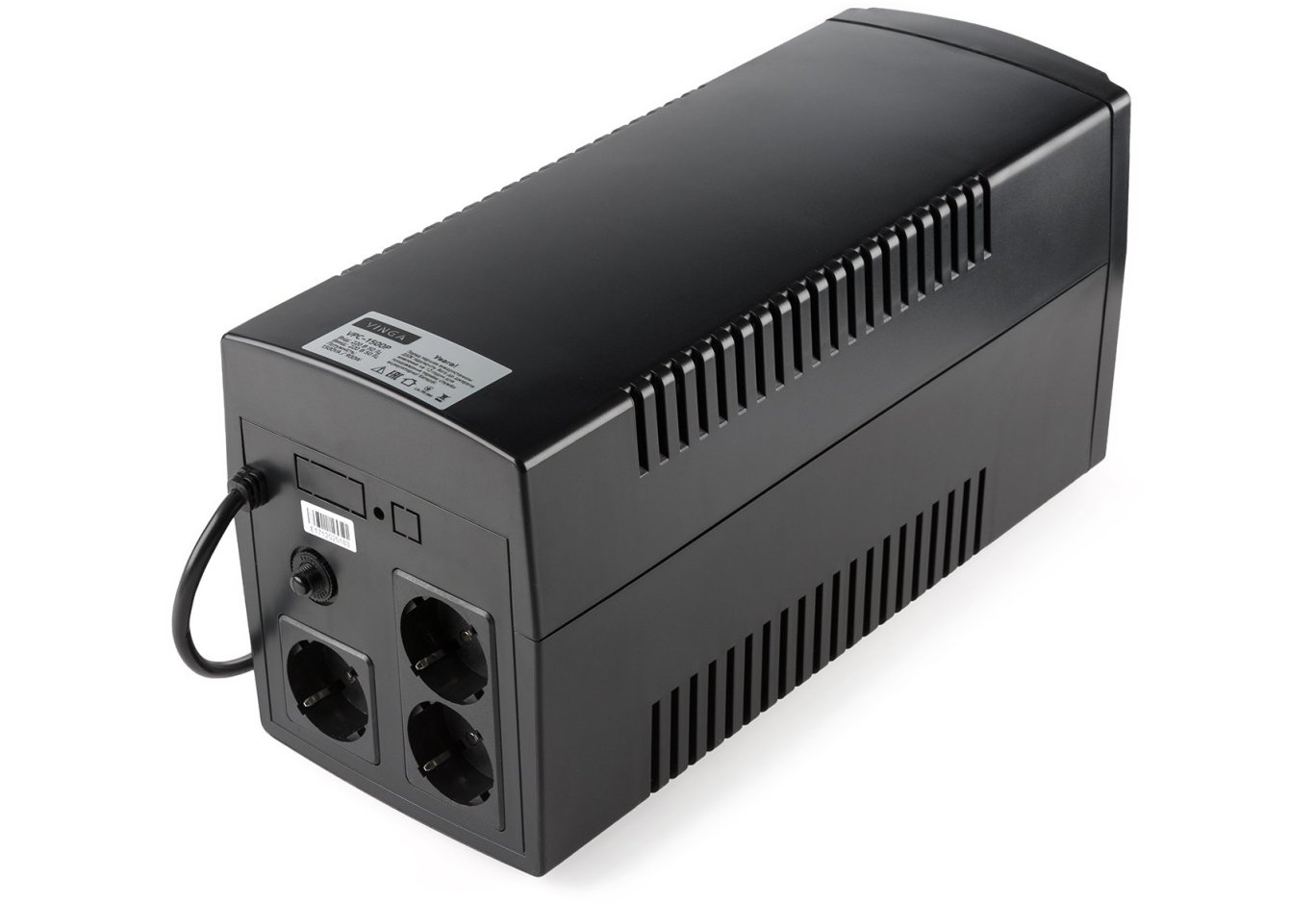 Uninterruptible Power Supply Vinga LCD 1500VA plastic case (VPC-1500P)
