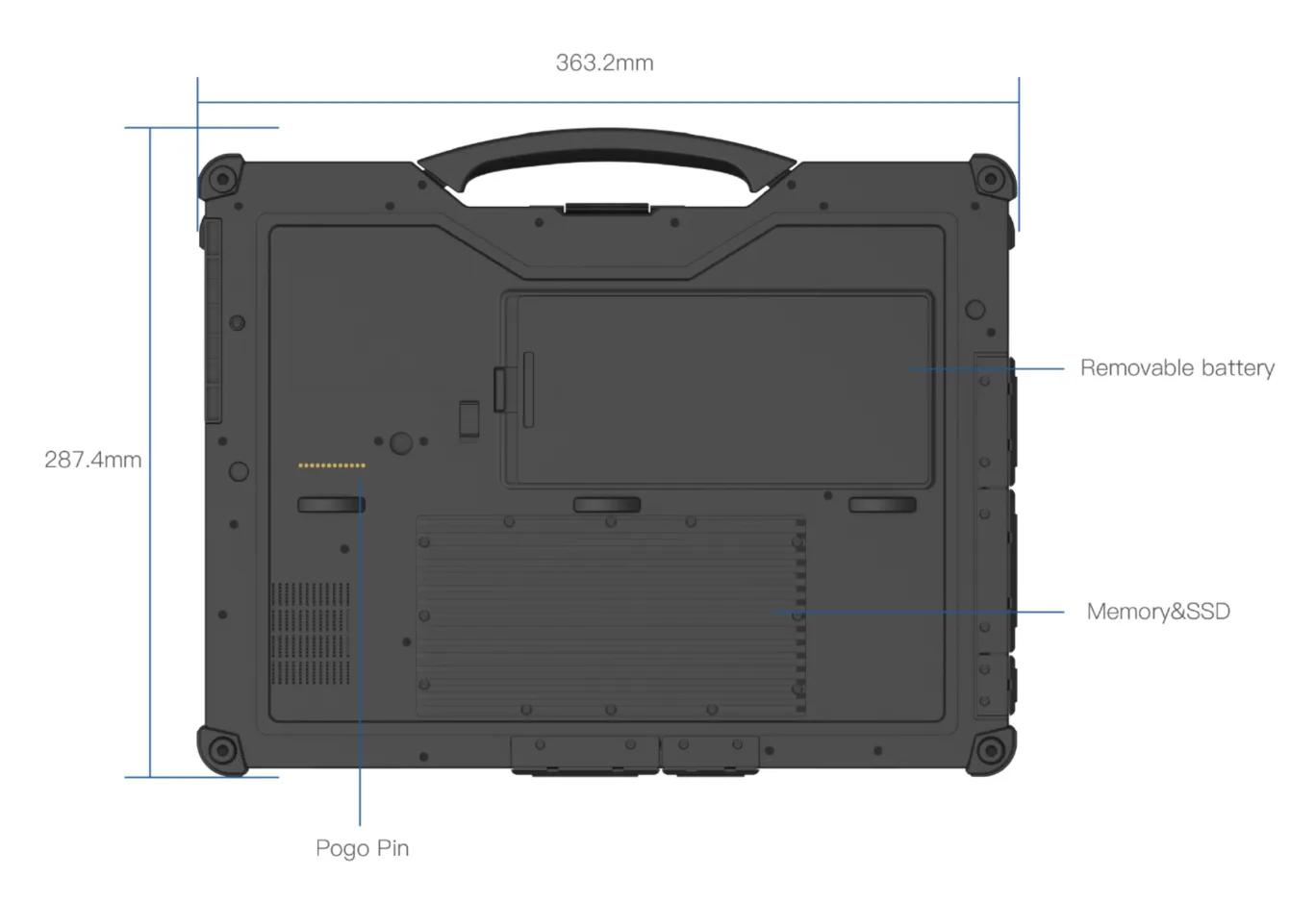 Ноутбук Vinga Scout X14A (X14A-1255321024B)