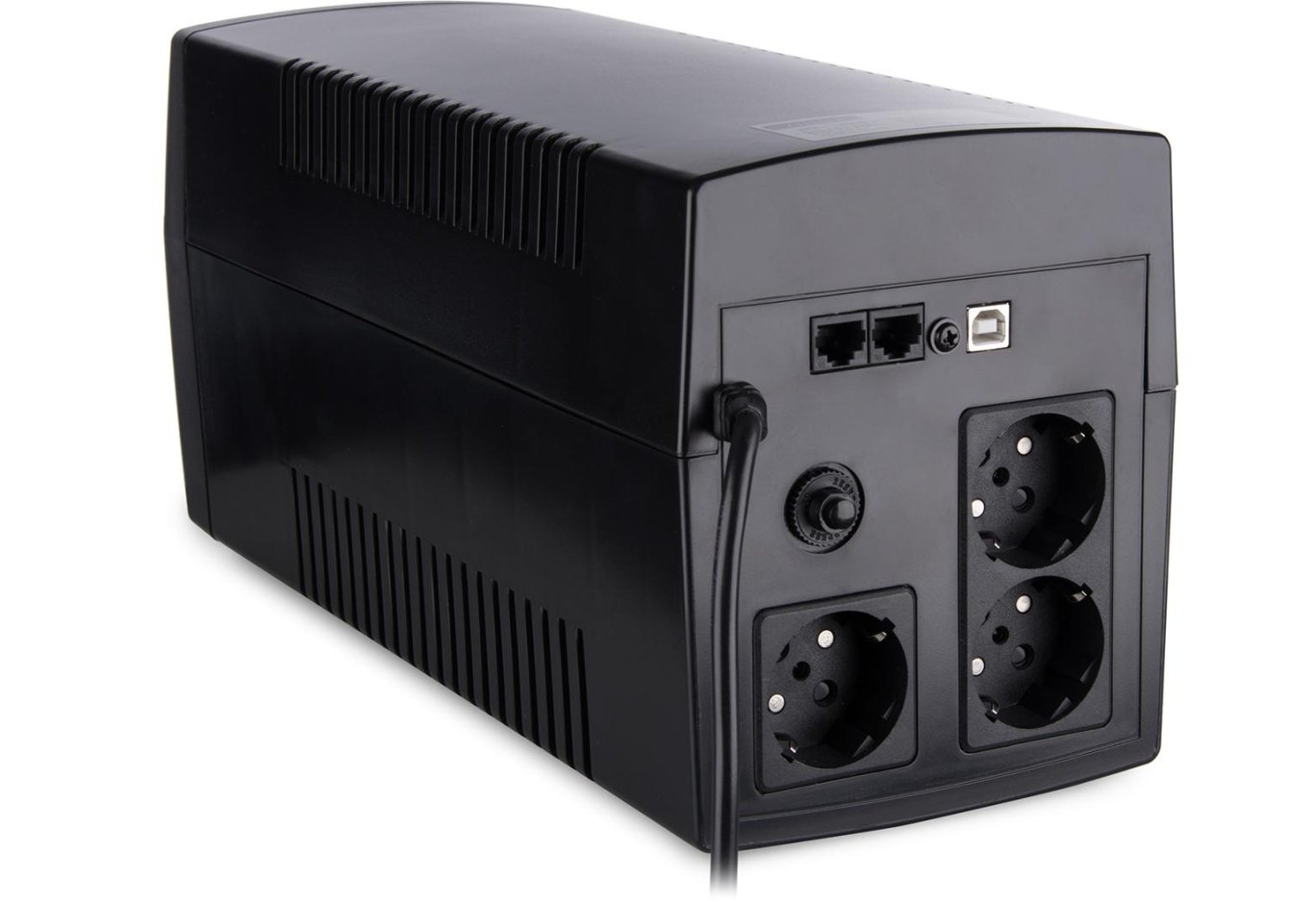 Uninterruptible Power Supply Vinga LED 1500VA plastic case with USB (VPE-1500PU)