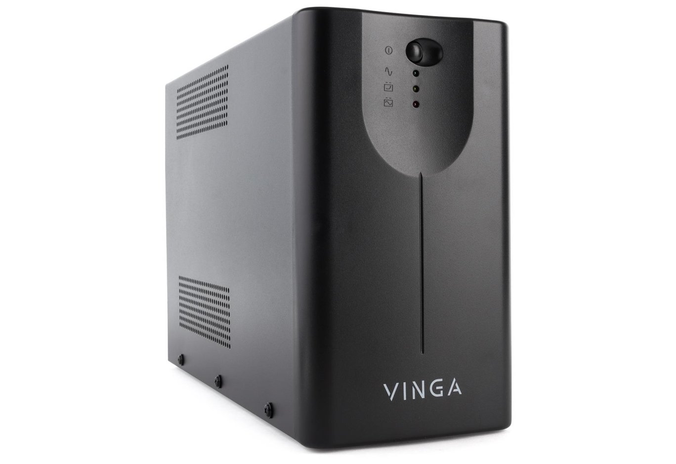 Uninterruptible Power Supply Vinga LED 600VA metal case with USB (VPE-600MU)