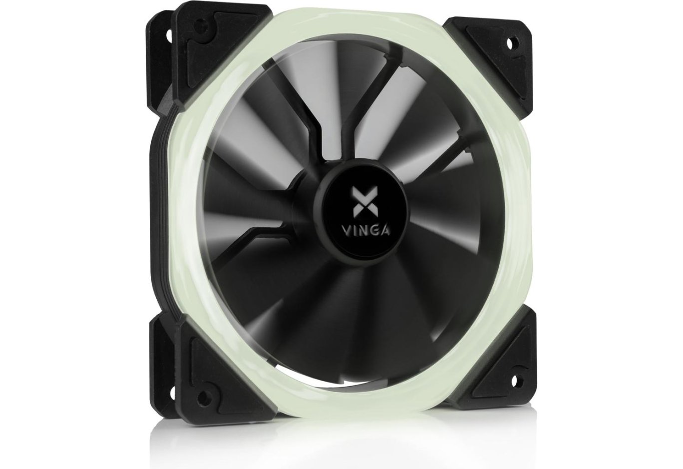 Case fan Vinga LED fan-01 white