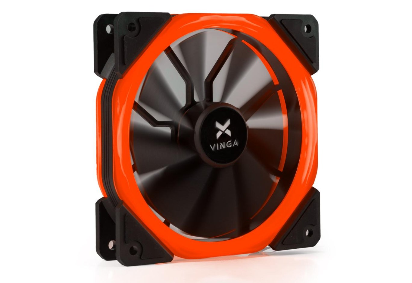 Case fan Vinga LED fan-02 red