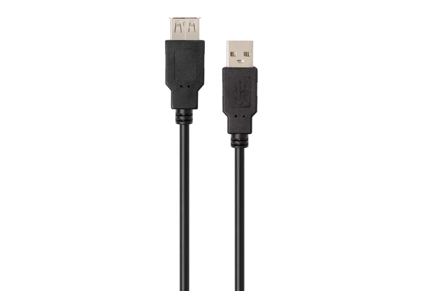 Data cable USB 2.0 AM/AF 3.0m Vinga (VCPUSBAMAF3BK)