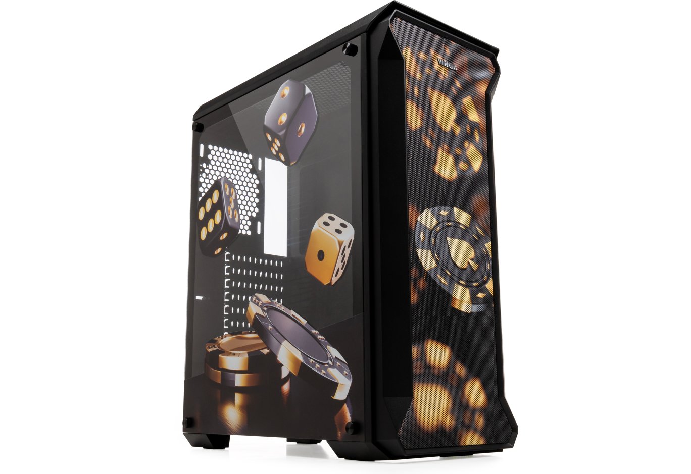 PC Case Vinga Tank Poker aces (012300117877)