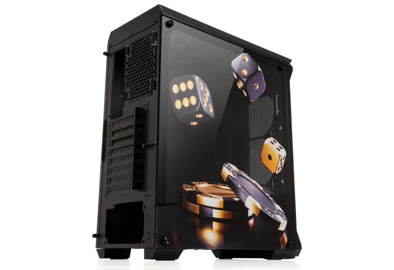 PC Case Vinga Tank Poker aces (012300117877)