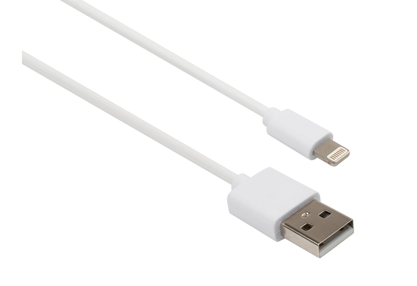 Data cable USB 2.0 AM to Lightning PVC 1m white Vinga (VCPDCL1W)