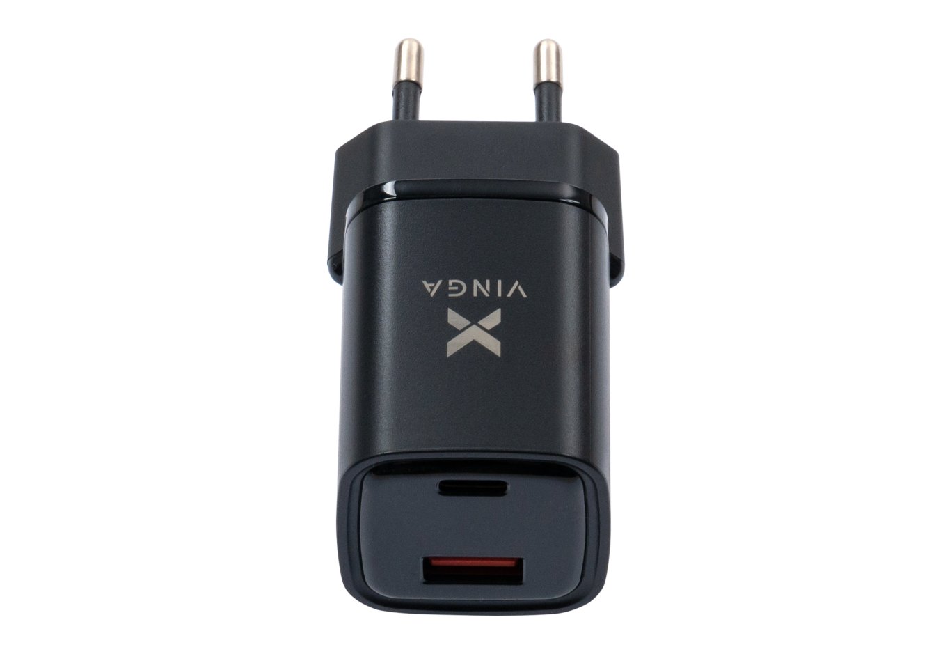 Charger Vinga USB-C PD30W + USB-A QC30W Display 33W Max (VCR30ACDB)