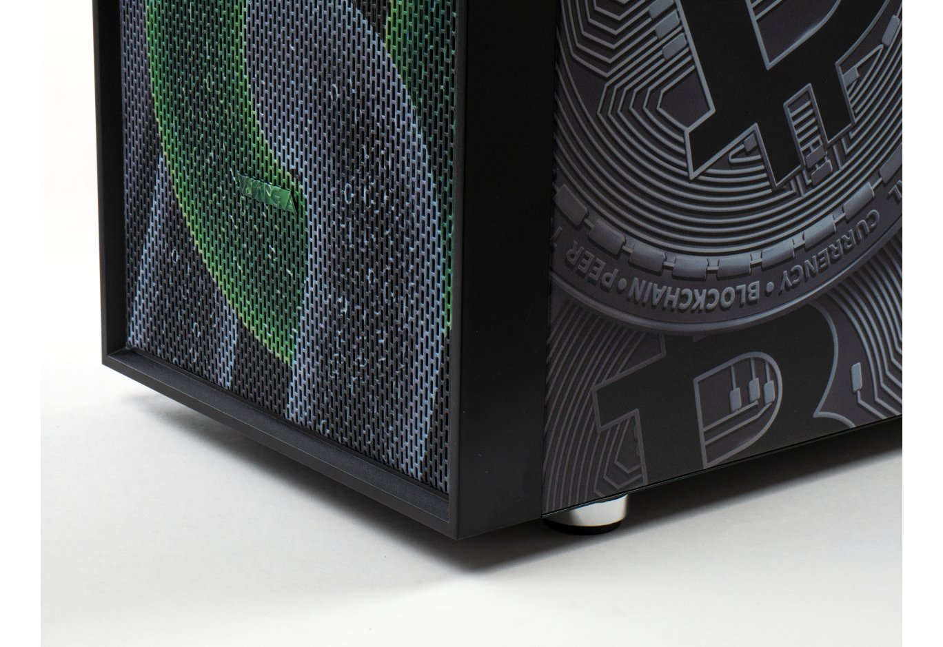 PC Case Vinga Pillar Black Bitcoin (01230011783)