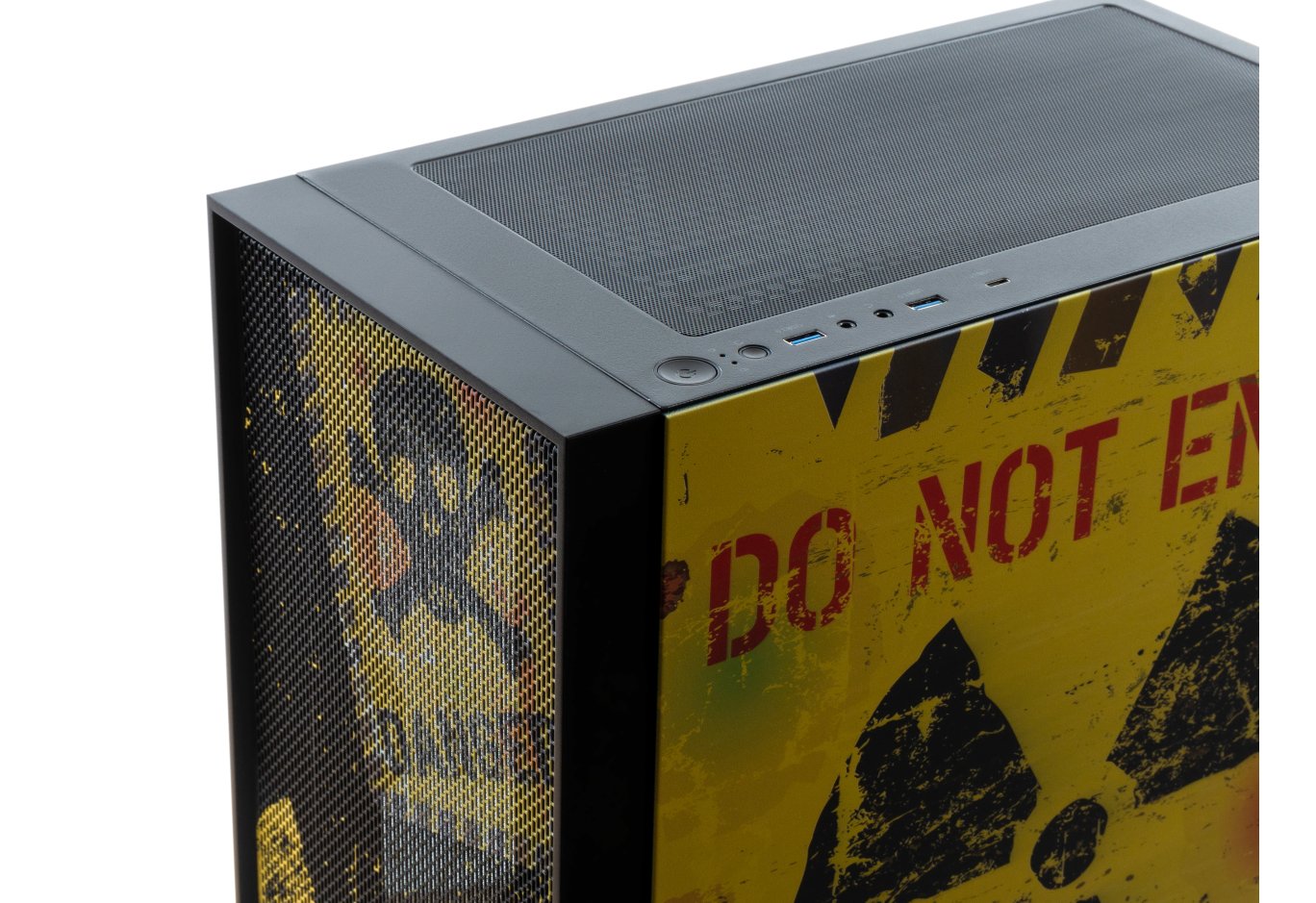 Корпус для ПК Vinga Pillar Black Radiation (01230011781)