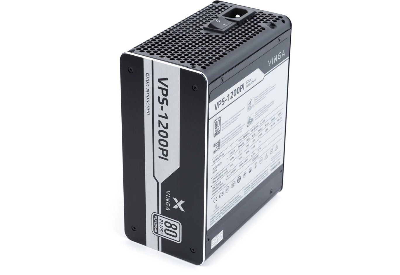 Блок живлення Vinga 1200W (VPS-1200Pl)